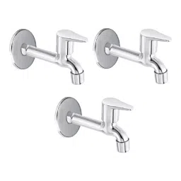 FLO Long Body Tap Stainless Steel Chrome Finish Silver, FG1430 ( Pack of 3)-image-39