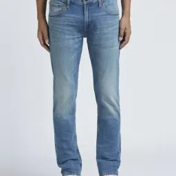 Pepe Jeans Blue Cotton Slim Fit Jeans-picture-29