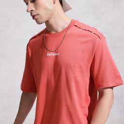WROGN Drop-Shoulder Sleeves Pure Cotton Oversized T-shirt-picture-39