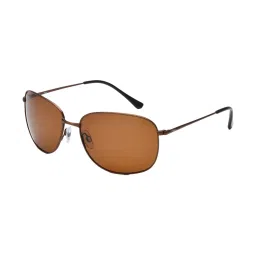 Fila Brown Polarized Rectangular Sunglasses for Men image 1