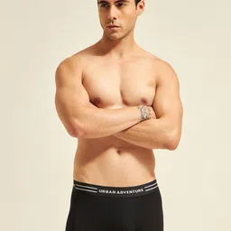 URBAN ADVENTURE Mid-Rise Moisture Wicking Trunk 1UAM-015(BLACK)-picture-50