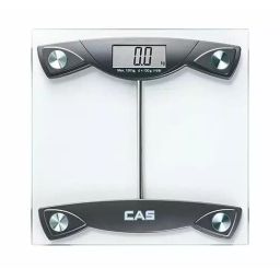 CAS Digital Weighing Scale LCD Display 150 Kg Glass, HE-18-Grey-P-31