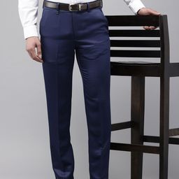 Van Heusen Men Slim Fit Formal Trousers-picture-41