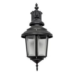 Fos Lighting Crinkle Black Large Aluminium Outdoor Wall Sconce - 1686-Arm-OW1-image-75