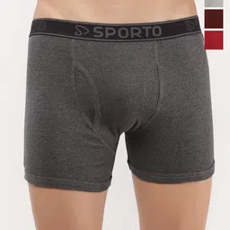 Sporto by Macho Pack Of 4 Short Trunks Sprto_M1030-A1-G1-M1-R1-S-picture-36