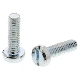 RS PRO Machine Screw M4x35 mm Steel Slot Cheese Headed DIN 84, 9087769 (Bag Of 100 pcs)-picture-3