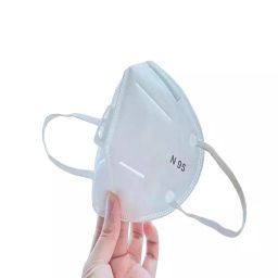 Jes Flat Fold Cup Shape 5 Layers Half N95 Masks Advance Series Pack Of 10 Multicolor-picture-40