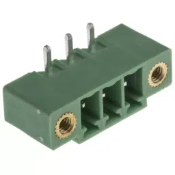 RS PRO 3 Way Pluggable Terminal Block 3.81 mm Pitch Solder Termination, 8745297-78