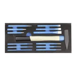 Hogert Technik 39,5x18 cm Hammer Tool (Set of 13 Pcs), HT7G151 image 2