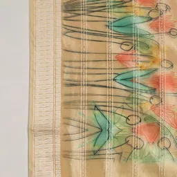 Kaizen TEXO FAB Ethnic Motifs Printed Organza Dupatta image 2