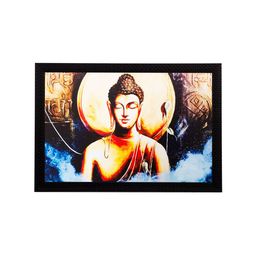 eCraftIndia Multicoloured Lord Buddha Wall Art-image-70