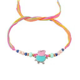 Kook N Keech Cartoon Character Beaded Rakhi With Roli Chawal Chandan With Mishri image 2