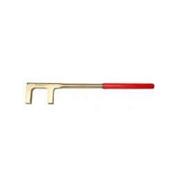 De Neers Al-Br Valve Handle 60x500 mm, NS-1191-35