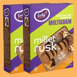 Early Foods Pack of 2 Multigrain Millet Rusk Pack of 2 - 230 g-picture-18