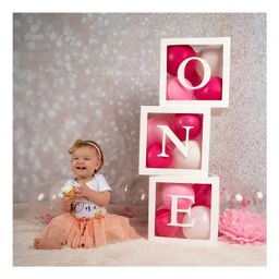 Bubble Trouble Baby Balloon Box for 1st Birthday Decoration - Pack of 3-image-20