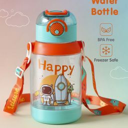 Sipper Bottle with Space Theme Print Light Blue - 600 ml-image-12