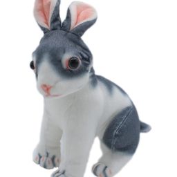 Tickles Rabbit Bunny Soft Stuffed Plush Animal Toy for Kids Boys Girls Birthday Gift (Size: 30 cm Color: Grey)-image-59