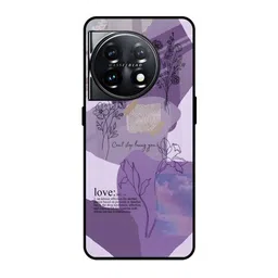 QRIOH Floral Printed OnePlus 11 5G Back Case Mobile Accessories-picture-24