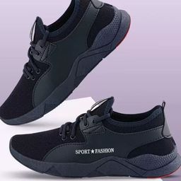 ORVAX Men Mesh Running Non-Marking Shoes image 3