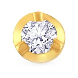 Malabar Gold and Diamonds 22 kt Gold & Diamond Nosepin-image-69