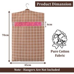 Kuber Industries Brown Set of 6 Regular Multi-Utility Organisers image 2
