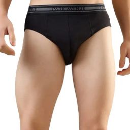 Park Avenue Black Pure Cotton Regular Fit Solid Briefs-picture-33