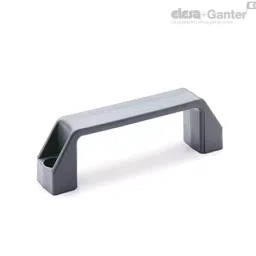 Elesa+Ganter M.443/180-CH-C31 172 mm Polyamide Technopolymer Matte Finish Door Pull Handle-image-20