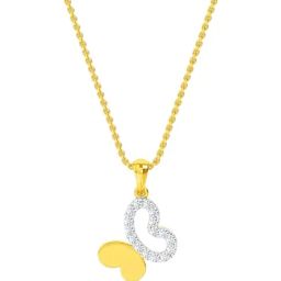Kisna Diamond & Gold Jewellery 18k Bijou Butterfly Pendant-picture-33
