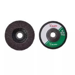 YURI 100 mm Diameter A120 Grit Brown & Green Circular Flap Disc-image-22