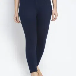 Gracit Navy Regular Fit Leggings-picture-47