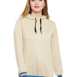 Belle Fille Tan Full Sleeves Sweatshirt-image-20