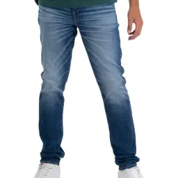 American Eagle Outfitters Blue Cotton Slim Fit Jeans-picture-10