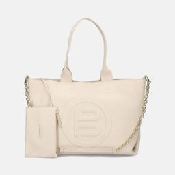 BAGATT Off White Libra Leather Tote-21