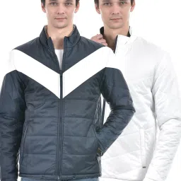 Numero Uno Multicolored Regular Fit Colour Block Reversible Jacket image 1