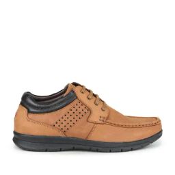 Zoom Shoes Men's Tan Derby Shoes-image-48