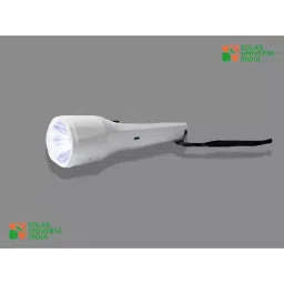 Solar Universe India Solar Led Torch with 3W Led, Lithium Battery & AC/DC Charging- Rechargeable image 3