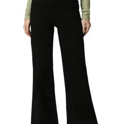 Allen Solly Black Blended Solid Jeans-image-67