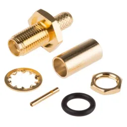 RS PRO SMA Connector Jack 50 Ω Straight Bulkhead Mount RG58A, 5265836-image-31