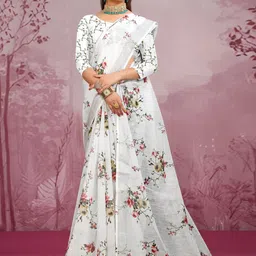 Mitera Floral Zari Saree-picture-12