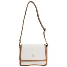 Tommy Hilfiger Moonglow & Basket Brown PU Sling Handbag-image-10