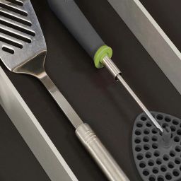 Joseph Joseph Grey & Green Nylon 10 cm Ergonomic Folding Masher - Set of 1 image 4