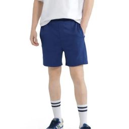 Rare Rabbit Blue Regular Fit Solid Shorts-picture-18