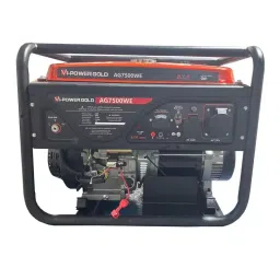 VI-POWER Petrol Generator 7 KVA 1 Phase Electric Start With 25 L Fuel Tank Capacity, AG7500WE-30