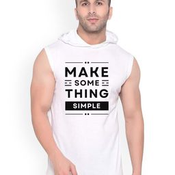 Fashnobic Make Something Printed Innerwear Gym Vest K_Print-211_gym_vest White M-image-75