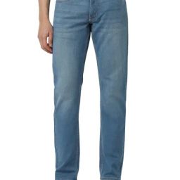 Peter England Blue Cotton Slim fit Solid Jeans-picture-35