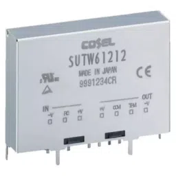 Cosel SUTW DC-DC Converter, ±24 V DC/ 250 mA Output, 36 - 76 V DC Input, 6W, PCB Mount, +85°C Max Temp, -40°C Min, SUTW64812-picture-19