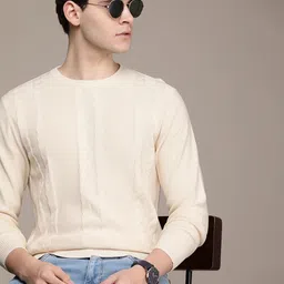 French Connection Pure Cotton Long Sleeves Knitted Pullover-image-77