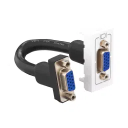 Legrand Preterminated Projector Connector Allzy 1 Module Glossy White, 6811 36 image 2