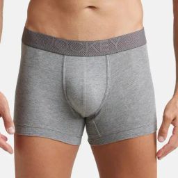 Jockey Grey Melange Trunks-picture-33