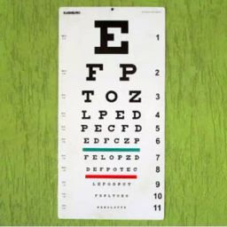 Kashsurg Snellen's Distance Vision Eye Chart 20 Ft KSIPL-052-27
